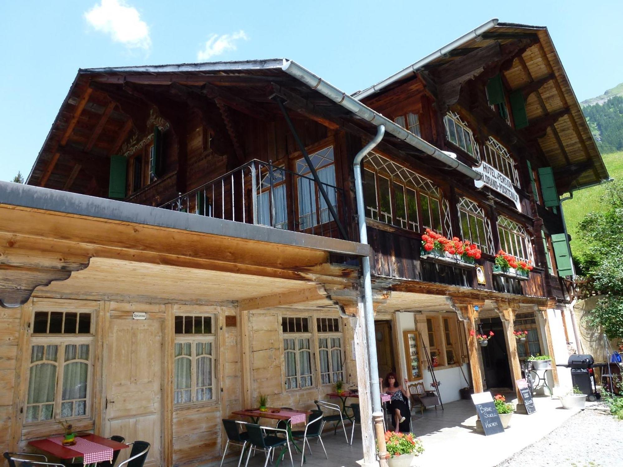 Hotel Waldrand Kiental Exterior foto